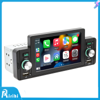 ⚡RIRIHI 1 Din CarPlay วิทยุเครื่องเสียงรถยนต์ BT เครื่องเล่น MP5รองรับวิทยุ FM USB Android Auto/apple CarPlay เครื่องเล่นมัลติมีเดียในรถยนต์