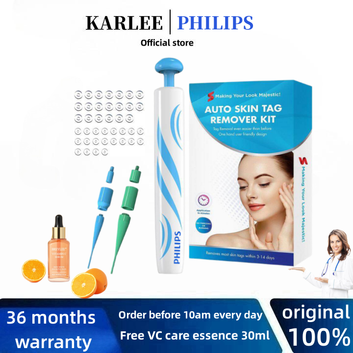 Philips Skin Tags Removal Kit 2 in 1 Auto Tags Fast Remover Auto Tags