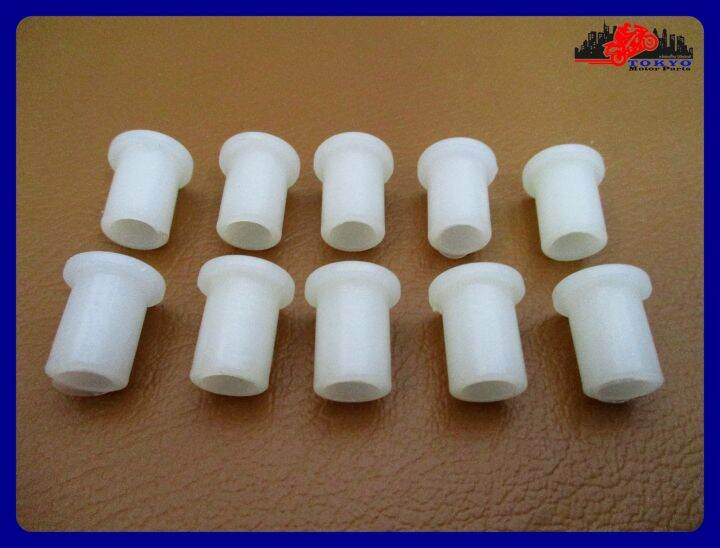 mazda-m1500-door-bushing-white-set-10-pcs-138-บูชประตู-สีขาว-เซ็ท-10-ตัว-สินค้าคุณภาพดี