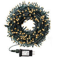 202110M 20M 30M 50M 100M 24V Safe Voltage Green Cable Christmas LED String Lights for Xmas Trees Party Wedding Events Decoration