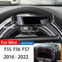 ที่วางโทรศัพท์ในรถสำหรับ BMW Mini 2016 2022,F56 F55 F57GPS โทรศัพท์มือถือนำทางด้วยแรงโน้มถ่วงแบบพิเศษรองรับเคสไอแพดแบบตั้งได้360องศา