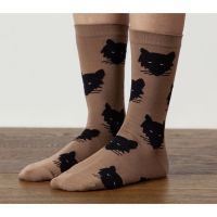 [WARMGREY TAIL] WOLF - BEIGE SOCKS 230 - 280mm (free size)