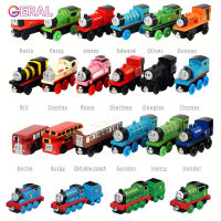 COD【Ready Stock】รถไฟโทมัสของเล่นThomas And Friendsตู้รถไฟไม้แม่เหล็กรถไฟของเล่นสำหรับเด็ก