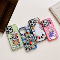 น่ารักการ์ตูนดิสนีย์มิกกี้ Minnie กูฟฟี่พลูโตโดนัลด์เดซี่เคสโทรศัพท์สำหรับ iPhone 14 Pro Max 14 Pro 14 Plus กันกระแทกกรอบหลังมือถือสำหรับ iPhone 13 Pro Max เคสโทรศัพท์เคสโทรศัพท์สำหรับ12 Pro Max 11เคสห่อหุ้ม