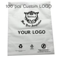 custom pvc/cpe/pp bag ziplock frosted plastic zipper apparel clothing packaging bag Food Storage Dispensers