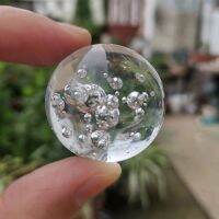 Clear Glass Bubble Ball Crystal Ball Feng Shui Magic Crystal Sphere Bedroom Desktop Home Decor Ornaments Photography Prop Magic