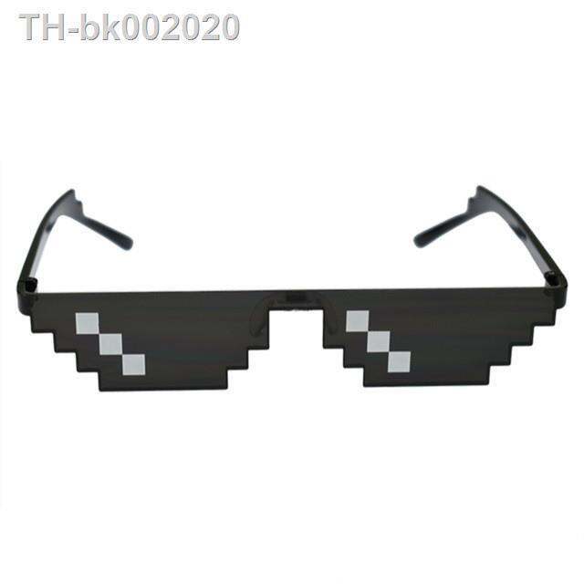 women-men-brand-thug-life-party-eyeglasses-vintage-sun-glasses-fashion-popular-mosaic-glasses-8-bit-mlg-pixelated-sunglasses