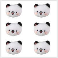 สตรอเบอร์รี่6ชิ้น/ล็อตเป็นต้น Boneka Mainan ตุ๊กตาอุปกรณ์ขนาดเล็กตุ๊กตาผลไม้ขนาด4-6ซม. ขนาดมินิ