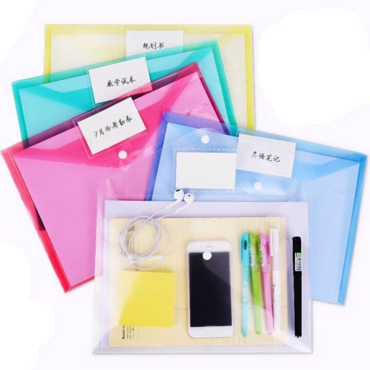 10pcs-a4-file-pockets-set-waterproof-document-folders-bag-for-home-office-school