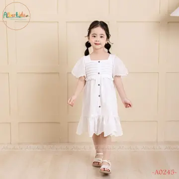 Váy suông bé gái size 2-8 tuổi rẻ đẹp cho bé