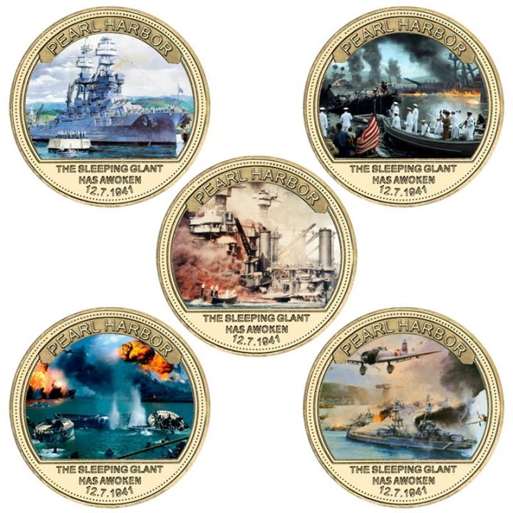 cc-80th-anniversary-harbor-gold-commemorative-coin-set-coins-souvenir-for