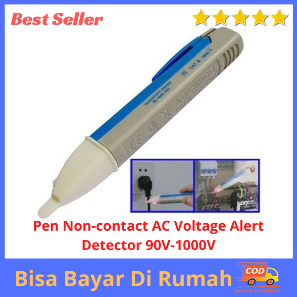 Pen Noncontact AC Voltage Alert Detector 90V1000V VD02 / Tespen