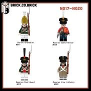 Đồ chơi Tướng Lính Quân Đội Nga Xô Viết Mô hình Lắp ráp Quân sự Army N017