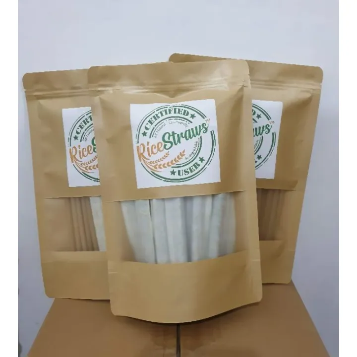 Edible Rice Straw for Coffee And Milktea Size 8mm | Lazada PH