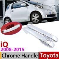 【Taste life】สำหรับ Toyota IQ AJ10 10 2008 2015มือจับประตูโครเมี่ยมฝาครอบอุปกรณ์เสริมในรถยนต์สติ๊กเกอร์ตัดชุด2009 2010 2011 2012 2013 2014