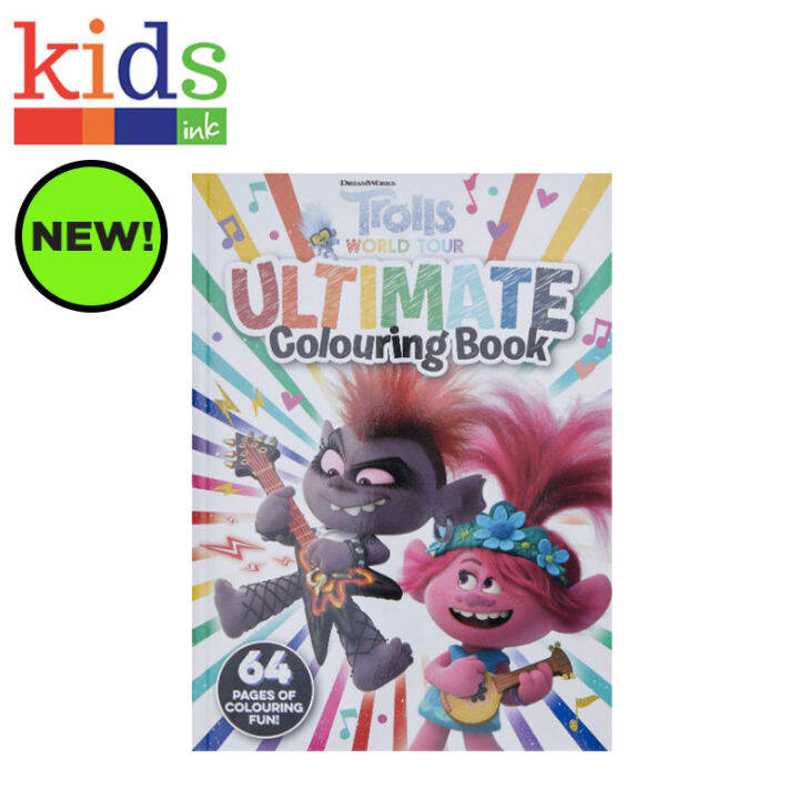 Trolls World Tour: Ultimate Colouring Book (DreamWorks) | Lazada PH