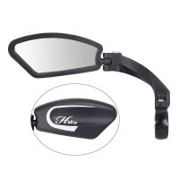 Hafny Bicycle Electric Vehicle Rearview Bike Mirror Stainless Steel Mirror Foldable Reflector Cycling Equipment Accessories