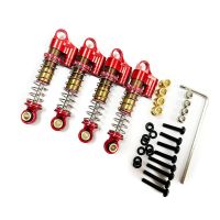 For FMS FCX24 Metal 39mm Shock Absorbers Oil Dampers 1/24 RC Crawler Car Upgrades Parts Accessories