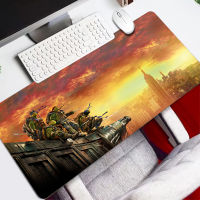 Teenage Mutant Ninja Turtles Big Gaming Mousepads Large Mouse Pad Gamer Big Computer Mousepad Non-slip XXL Rubber Game Keyboard Desk Mat Cool Locking Edge