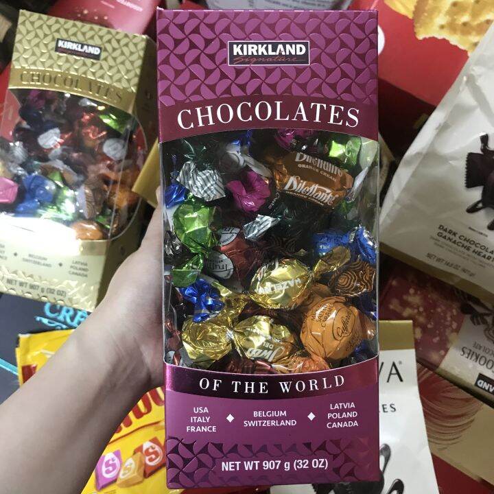Sôcôla KIRKLAND Signature CHOCOLATES OF THE WORLD Lazada.vn