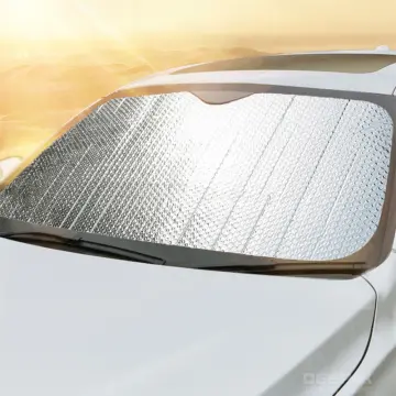 Cheap Fonken Foldable Car Sunshade Umbrella Sun Shade Car Windshield Sun  Shade Cover UV Protection Heat Insulation Car Front Window Sunshade