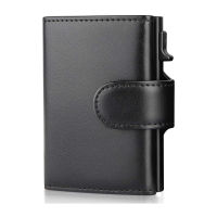 SEMORID 2021 New Rfid Wallet Men Money Mini Bag Male Aluminium Card Holder Wallet Small Leather Wallet Thin And Light Coin Purse