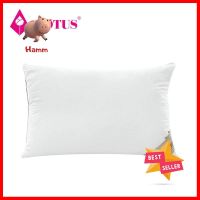 หมอนหนุน LOTUS MICROFIBER SOFT 20X30 นิ้ว สีขาวPILLOW LOTUS MICROFIBER SOFT 20X30IN WHITE **หมดแล้วหมดเลย**