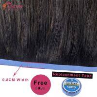 European Tape In Human Hair Weft Tape On Seamless Uncut Skin Weft 40cm Width 25g/PC 17 Colors Real Remy Virgin Hair Extensions Wig  Hair Extensions  P