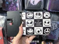 【May hot】 The Nightmare Before Jack Wallet Pumpkin Short Two-Fold Leather Card Holder