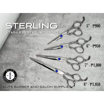 All-metal scissors BERLINGO Steel & Style, 180 mm, symmetrical