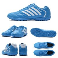 Professional Low-Top Mens Soccer Shoes Ultralight TF Cleats Kids Outdoor Training Football Boots High Quality Anti-Slip Chuteira