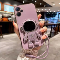 เคสโทรศัพท์สำหรับ Realme 10T 9i 5G เคสกล้องหรูหราเคสกันกระแทกมือถือนุ่มฝาหลังนักบินอวกาศ