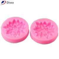 DISSO 2Pcs ซิลิโคนทำจากซิลิโคน แม่พิมพ์ซิลิโคนรูปใบฮอลลี่ 6.36.31.4ซม. สีชมพูอมชมพู แม่พิมพ์เรซินทำฟองดอง แม่พิมพ์ซิลิโคนรูปใบไม้ ทำด้วยมือดีไอวาย