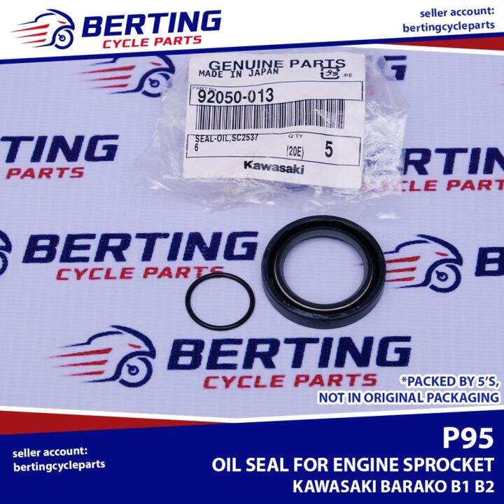 promotion OIL SEAL SPROCKET OUTPUT SHAFT WITH ORING Kawasaki Barako B1
