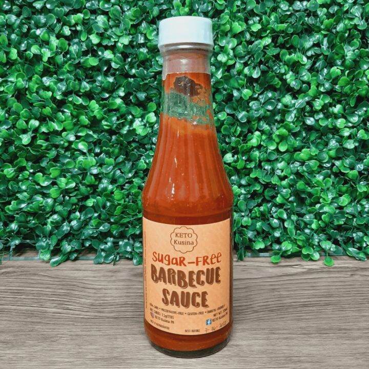 Keto Kusina SugarFree Barbecue (BBQ) Sauce Keto Vegan Low Carb Approved 150320ml Lazada PH
