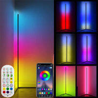 USB LED Floor Lamps Modern RGB Led Lamp For Living Room Floor Bedroom Decoration Bluetooth Remote Control Atmospheric Lights