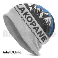 【YD】 Zakopane Mountains Beanie Hedging Cap Print Cushion Poland Mountain Polska Trails Camping Hiking Visit