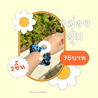 daisy scrunchies แบบกล่อง จำนวน 2 ชิ้น