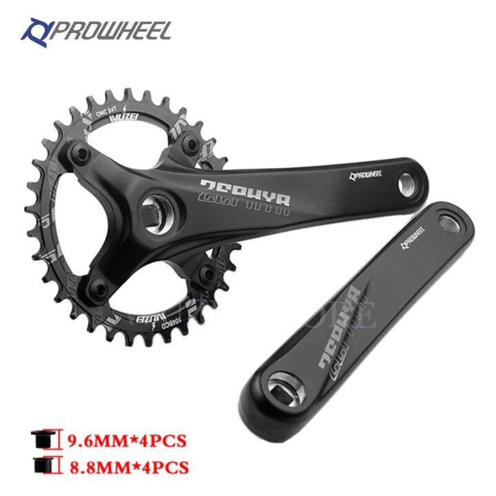 PROWHEEL Crankset Square Hole Mountain Bike Crank 170/175Mm 32/34/36/38