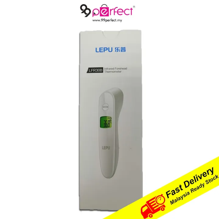 [99PERFECT] LEPUInfrared Forehead Thermometer (LFR30B) Lazada
