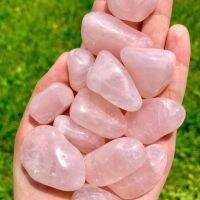 Rose Quartz Tumbled Stones | Tumbled Rose Quartz Crystal | Rose Quartz Crystal | Rose Quartz Stones