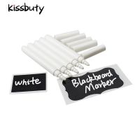 【YD】 3/5/10/12Pcs/Set Chalk Erasable Glass Windows Blackboard Chalkboard Window