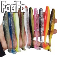 【cw】 10pcs Big Soft Silicone Bait Shad Wobbler Fishing lure Set Saltwater Worm Swimbait spinnerbait accessories