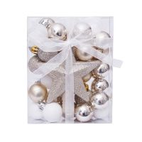 30pcs 3cm Christmas Ball Baubles Decoration Xmas Tree Hanging Ornament Wedding