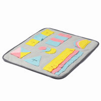 Pet Sniffing Mat Washable Dog Cat Smell Training Pad Consume Energy Puzzle Pet Toys Puppy Dog Release Stress Training Blanket