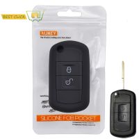 ซิลิโคนที่สำคัญที่ครอบคลุมกรณีสำหรับ Land Rover LR3การค้นพบ3 Range Rover กีฬา Vouge 2005 - 2010 Keyless Fob ผู้ถือเชลล์ป้องกัน