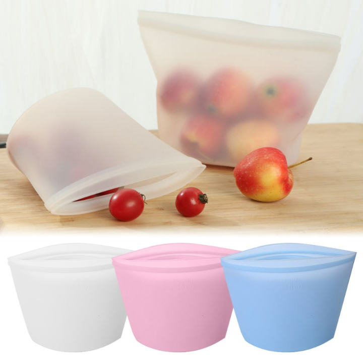 food-storage-bag-reuseable-silicone-fresh-keeping-sealing-zip-lock-bags-practical-space-saving-refrigerator-food-organizer