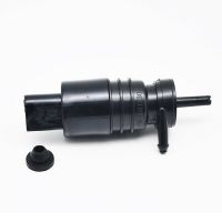 ZZOOI Front Windshield Windscreen Wiper Washer Pump Motor with Grommet For BMW X3 E83 F25 X5 E53 SINGLE OUTLET WATER