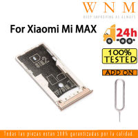 ถาดใส่ซิมการ์ด Xiaomi Mi MAX สำหรับเครื่องอ่านกระเป๋าเก็บบัตรที่ใส่ซิมช่องเสียบบัตร Mi MAX ส่วนอะไหล่อะแดปเตอร์ช่อง SD