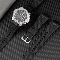 High quality rubber strap For Casio G-SHOCK Steel Heart GST-B400 series silicone resin waterproof watch strap accessories